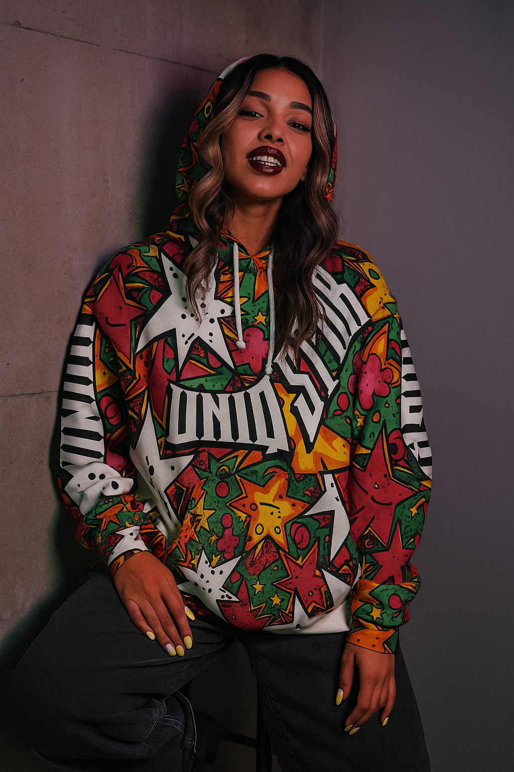 UNIQ STAR HOODIE, Falling for UniQ Stars Collection