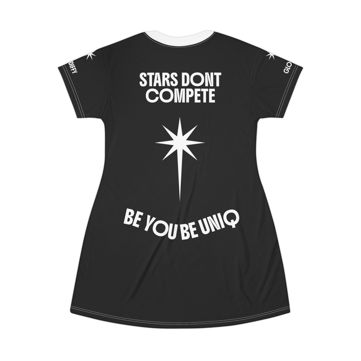 Uniq Star Inspirational T-Shirt Dress,