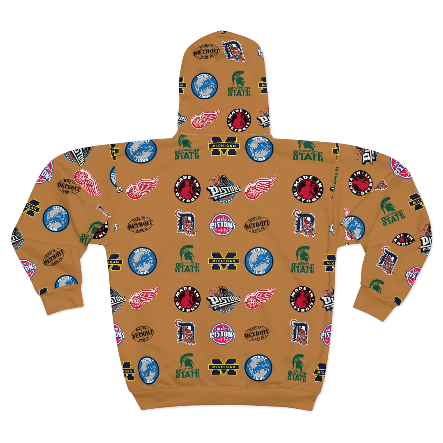 MICHIGAN SPORTS LEAGUE ZIP UP HOODIE