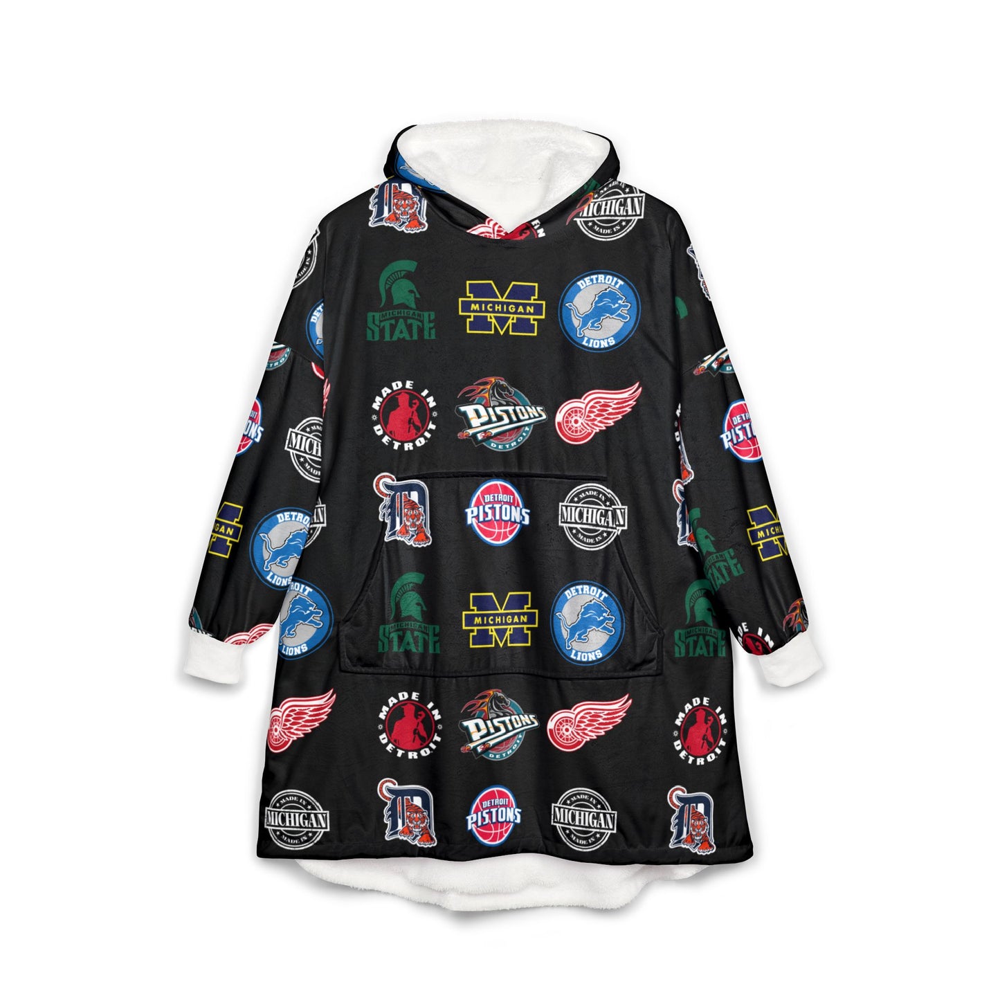 Cozy Sports Michigan Hooded Blanket