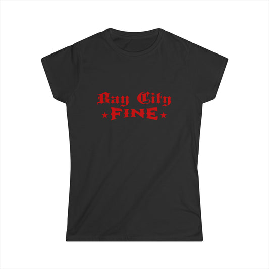 Bay City Fine Women's Tee, Michigan Apparel