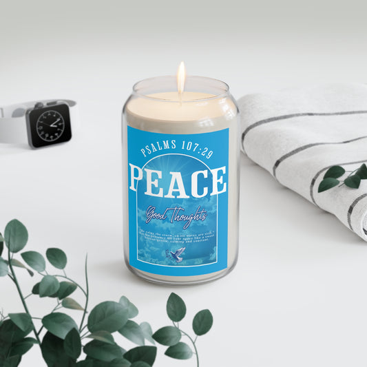 Peace Scented Candle - Scripture Candle